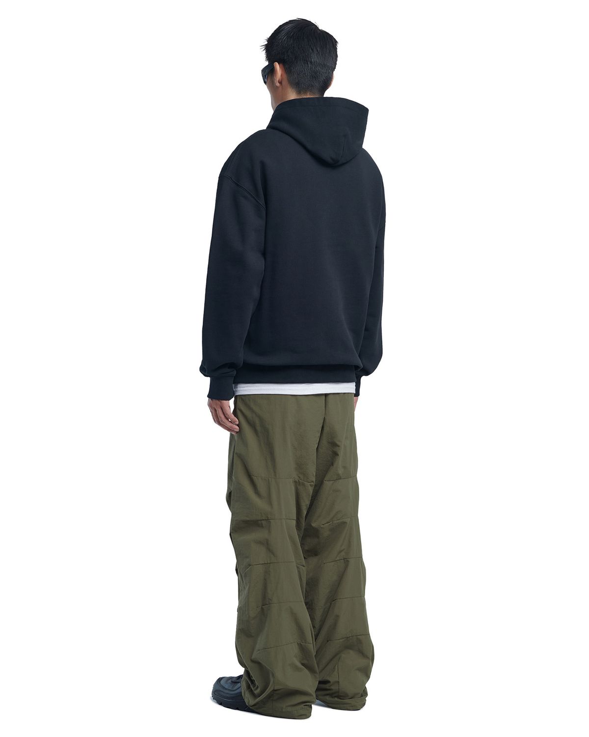 노매뉴얼(NOMANUAL) T.N.D NYLON PANTS - KHAKI