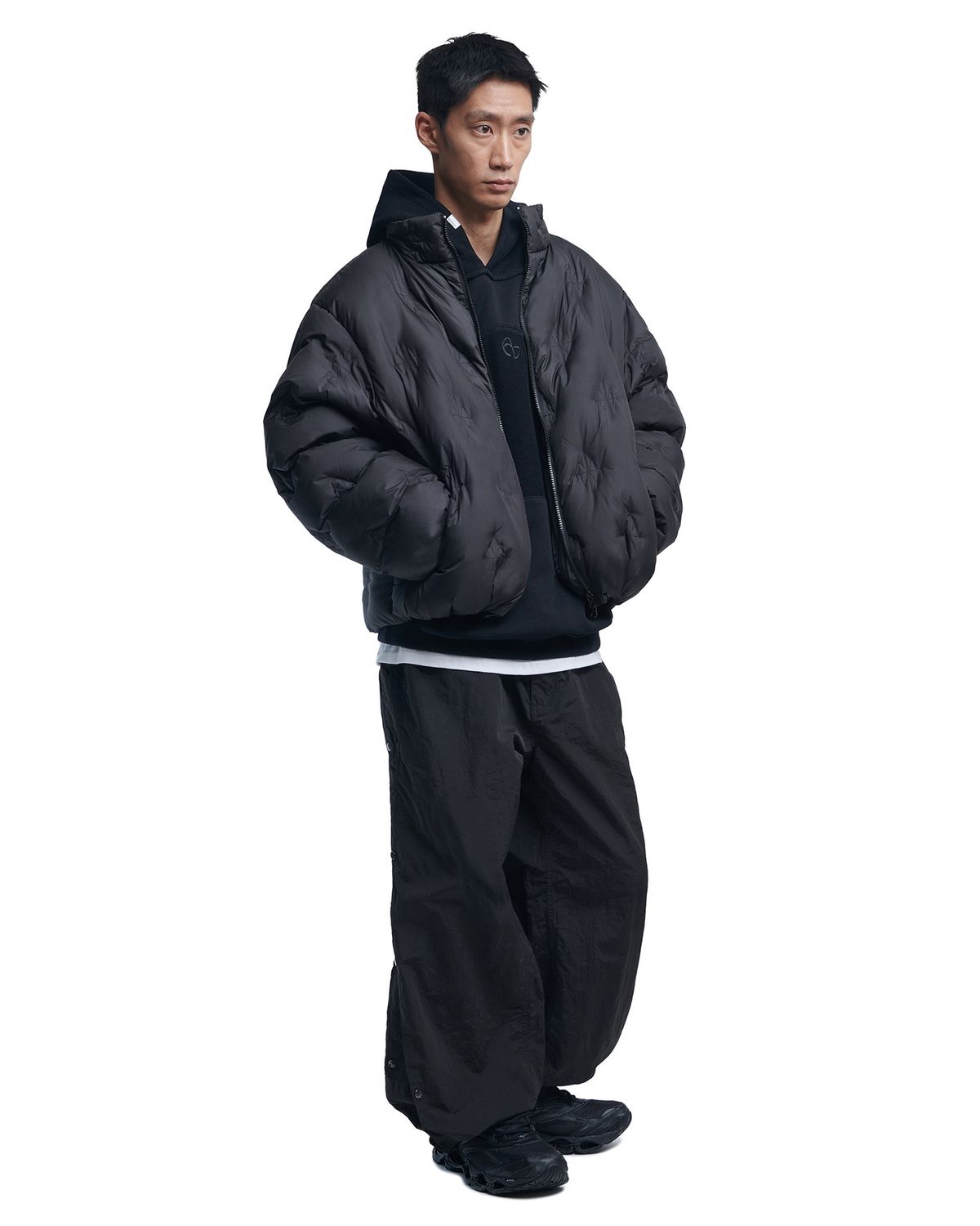 노매뉴얼(NOMANUAL) D.S.B PANTS - BLACK