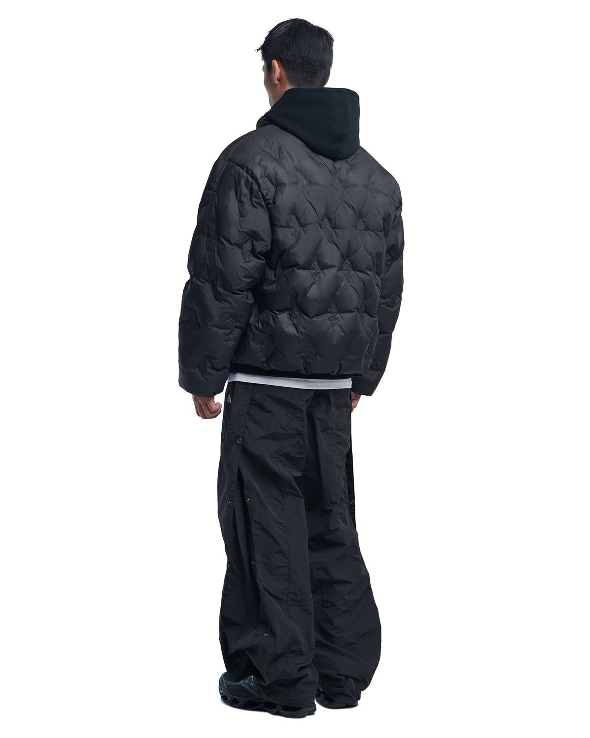 노매뉴얼(NOMANUAL) D.S.B PANTS - BLACK