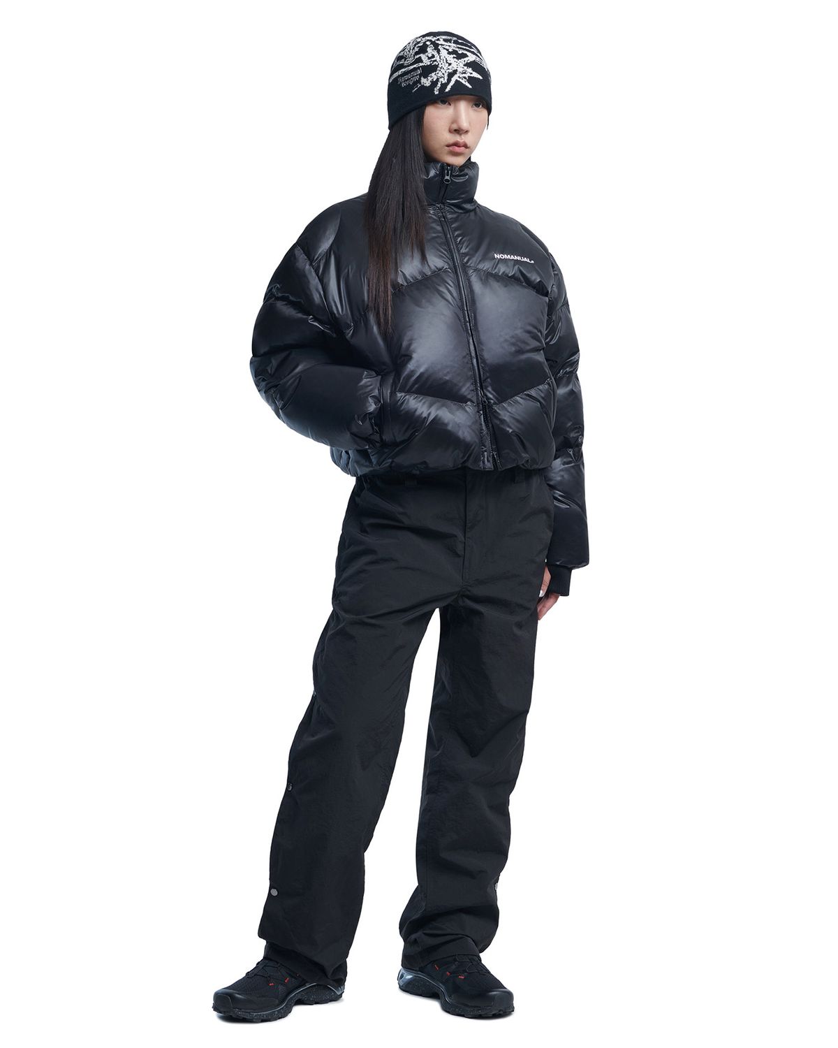 노매뉴얼(NOMANUAL) D.S.B PANTS - BLACK