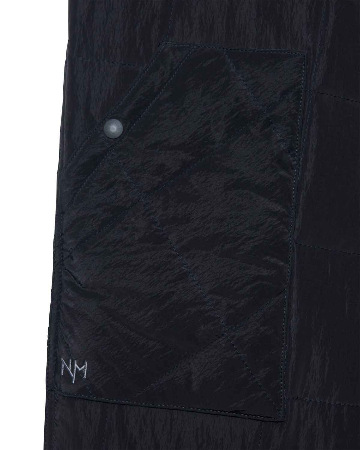 노매뉴얼(NOMANUAL) W.Q THINSULATE PADDED PANTS - BLACK