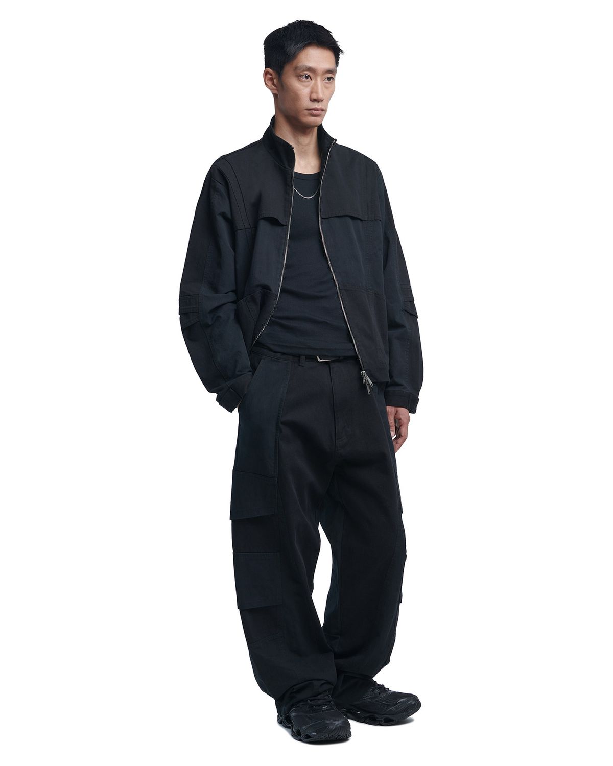노매뉴얼(NOMANUAL) F.D.L PANTS - BLACK