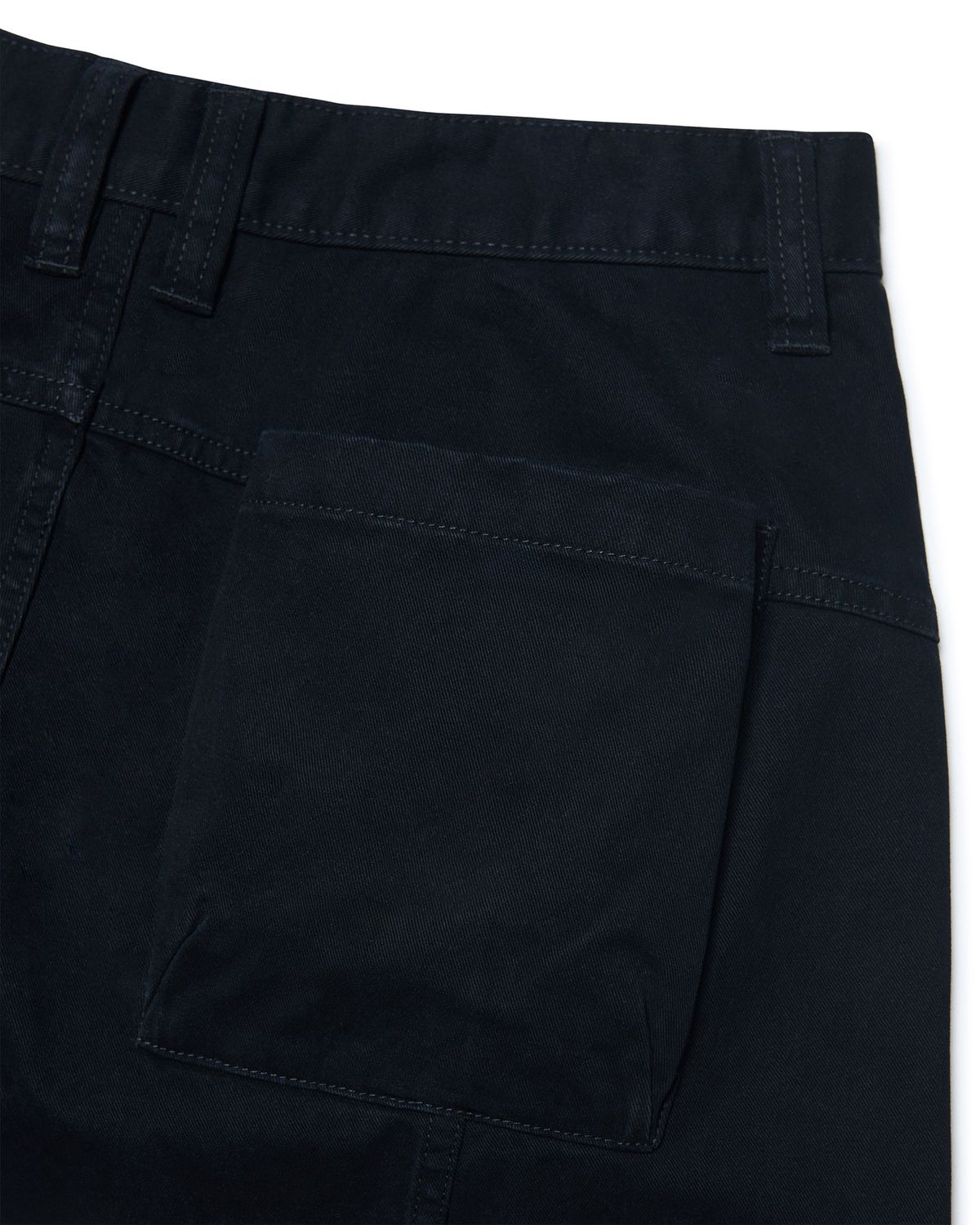 노매뉴얼(NOMANUAL) OVERSIZED V.C PANTS - WASHED BLACK