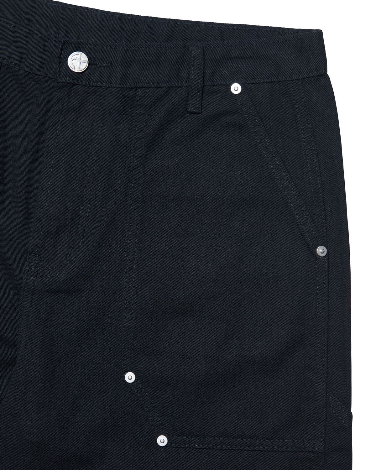 노매뉴얼(NOMANUAL) A.P WORK PANTS - BLACK