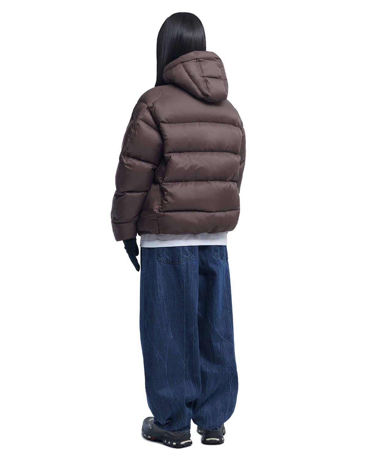 노매뉴얼(NOMANUAL) C.W WIDE DENIM PANTS - WASHED BLUE