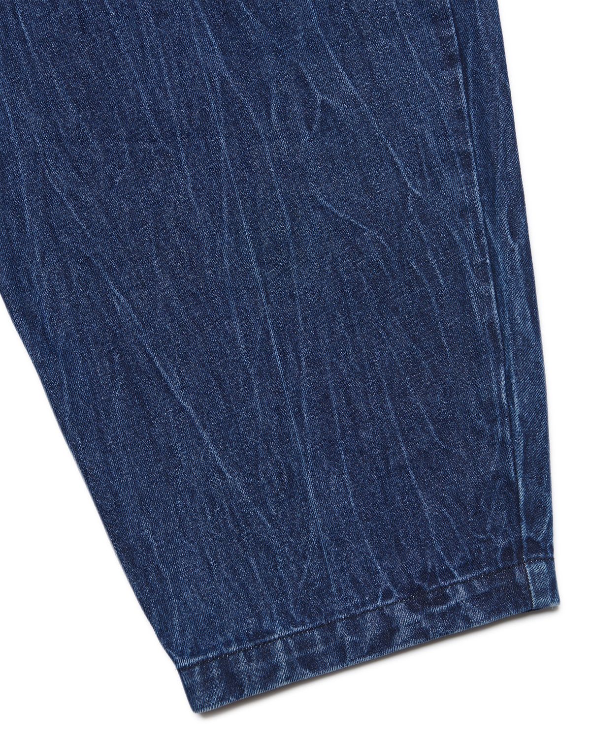 노매뉴얼(NOMANUAL) C.W WIDE DENIM PANTS - WASHED BLUE