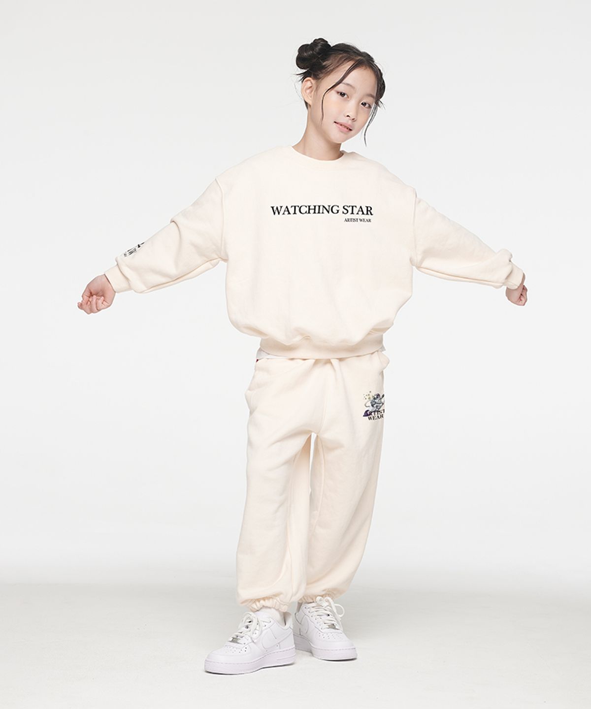 아티스트웨어 키즈(ARTISTWEARKIDS) [ATW] 키즈 워칭스타 셋업_CR
