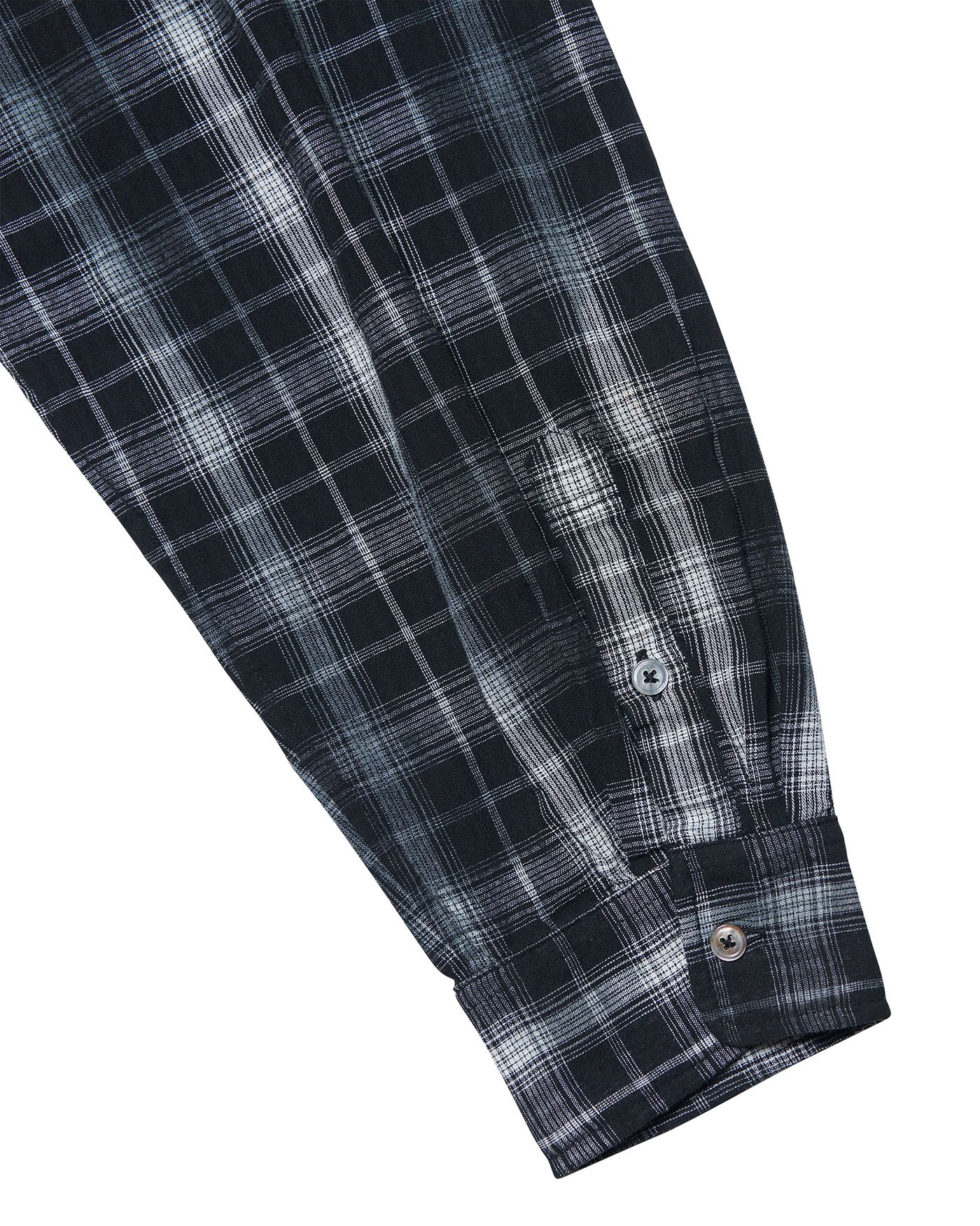 シャツ NOMANUAL H.R CHECK SHIRTS SA144 MUSINSA公式 | NOMANUAL O.D CHECK SHIRT - BLACK