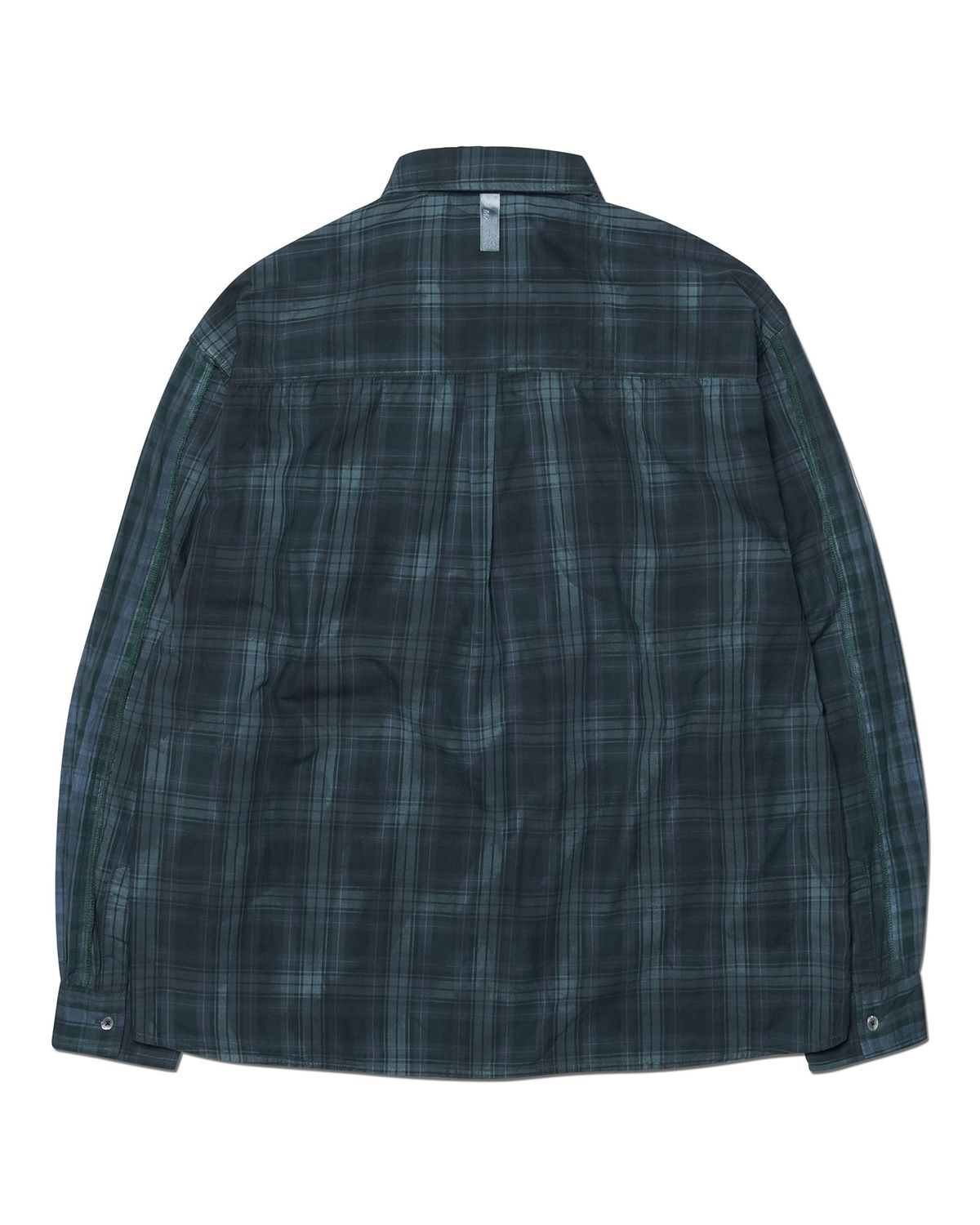 노매뉴얼(NOMANUAL) H.R CHECK SHIRTS - GREEN