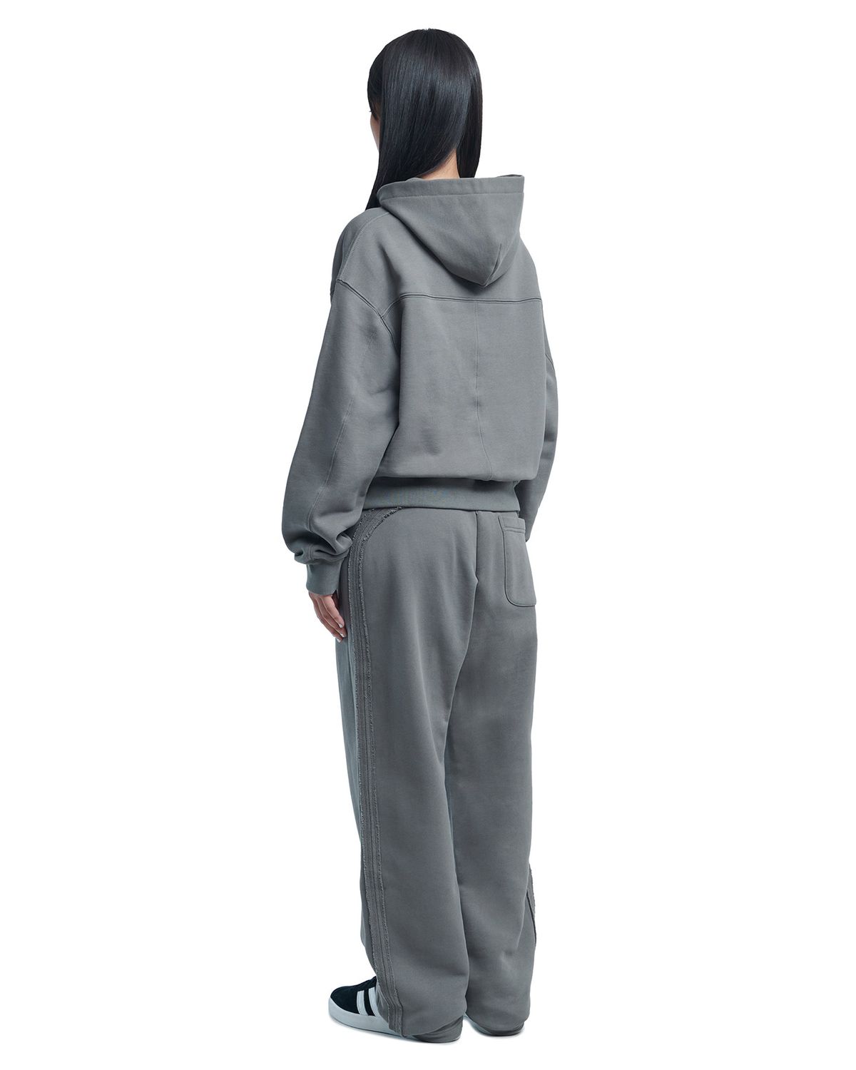 노매뉴얼(NOMANUAL) M.L HOODIE - GRAY