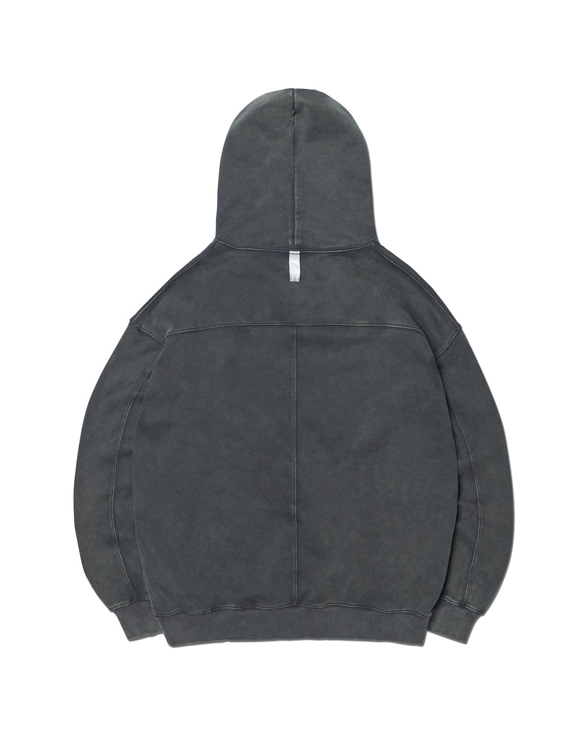 노매뉴얼(NOMANUAL) M.L HOODIE - WASHED CHARCOAL