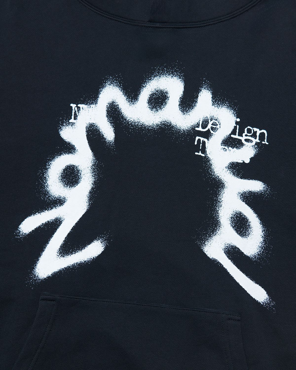 노매뉴얼(NOMANUAL) S.P.L HOODIE - BLACK