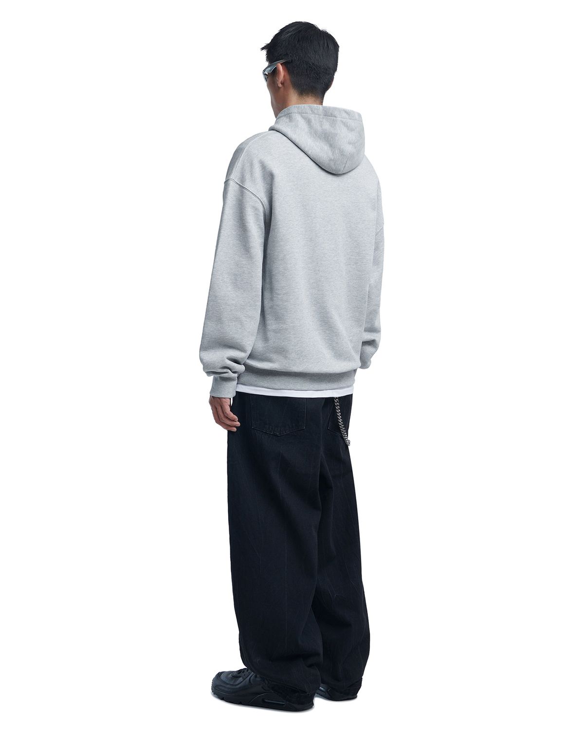 노매뉴얼(NOMANUAL) S.P.L HOODIE - MELANGE
