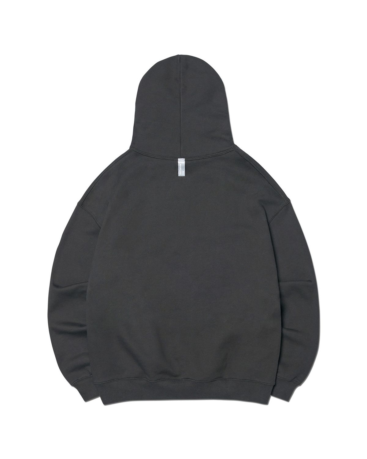노매뉴얼(NOMANUAL) T.M HOODIE - CHARCOAL