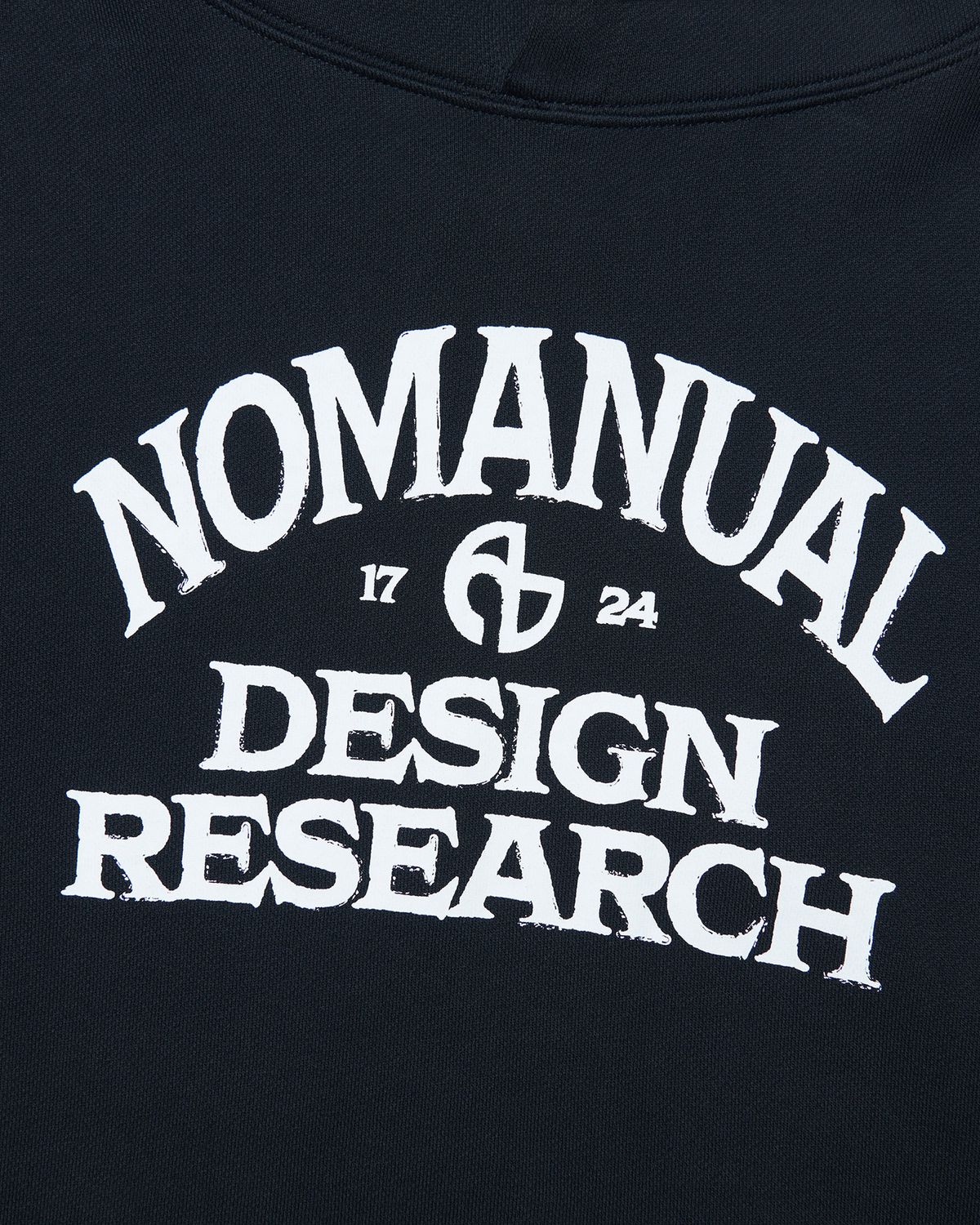 노매뉴얼(NOMANUAL) A.G HOODIE - BLACK