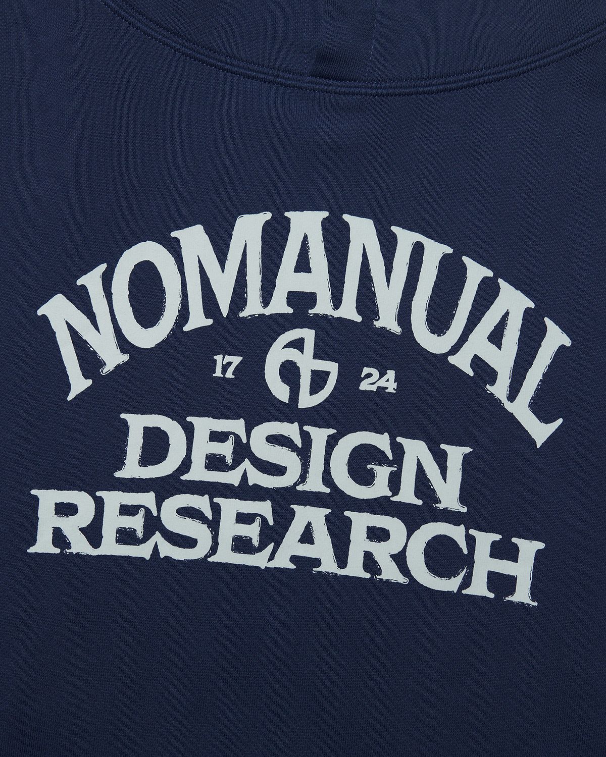 노매뉴얼(NOMANUAL) A.G HOODIE - DARK NAVY