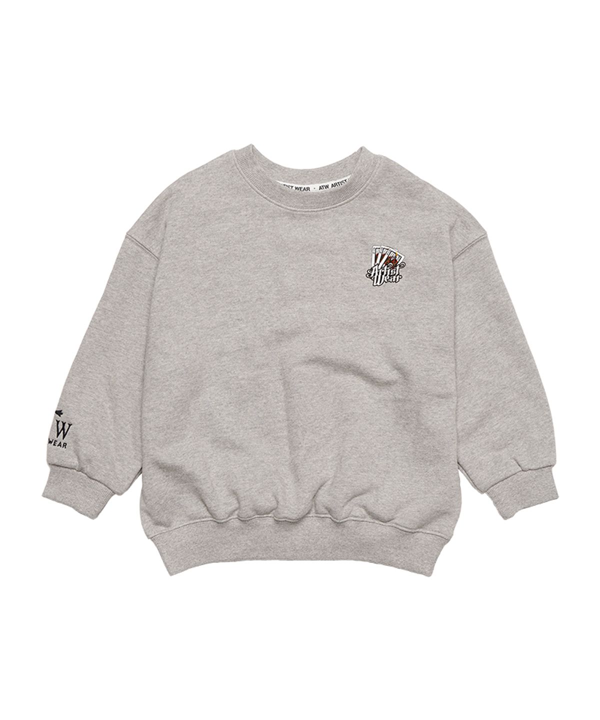 아티스트웨어 키즈(ARTISTWEARKIDS) [ATW] 키즈 킹 오브 스트릿 셋업_GY