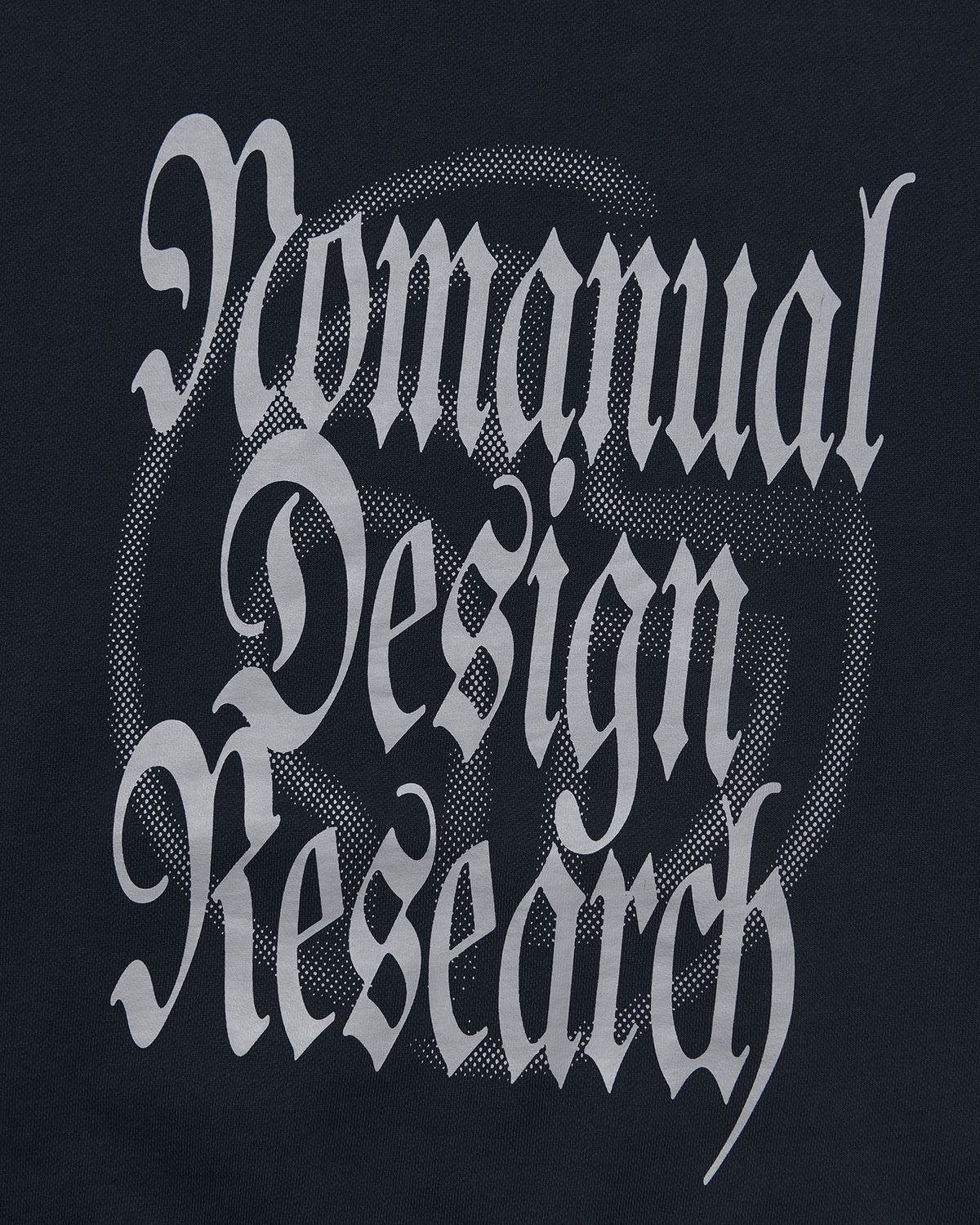 노매뉴얼(NOMANUAL) MANERO HOODIE - BLACK