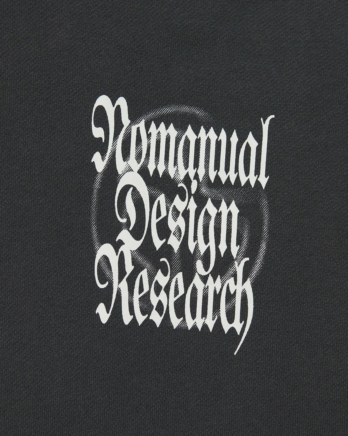 노매뉴얼(NOMANUAL) MANERO HOODIE - CHARCOAL