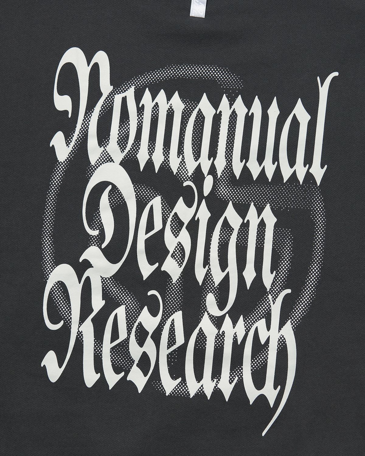 노매뉴얼(NOMANUAL) MANERO HOODIE - CHARCOAL