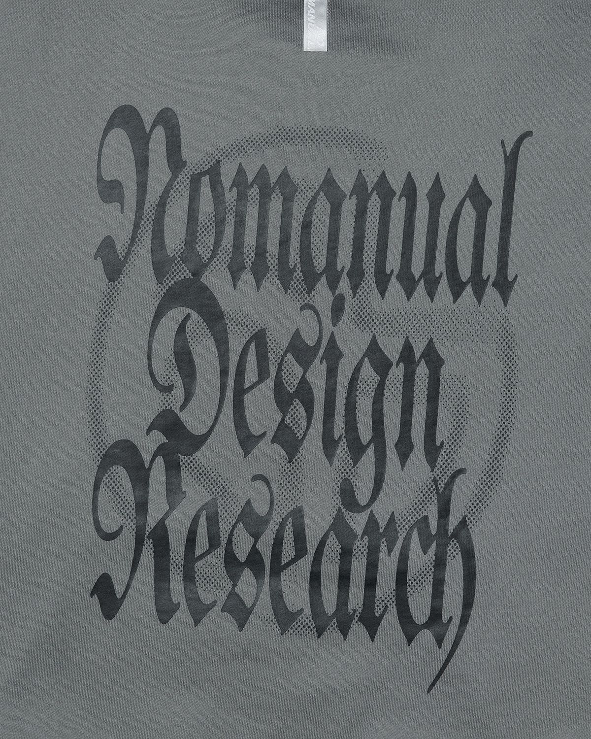 노매뉴얼(NOMANUAL) MANERO HOODIE - GRAY