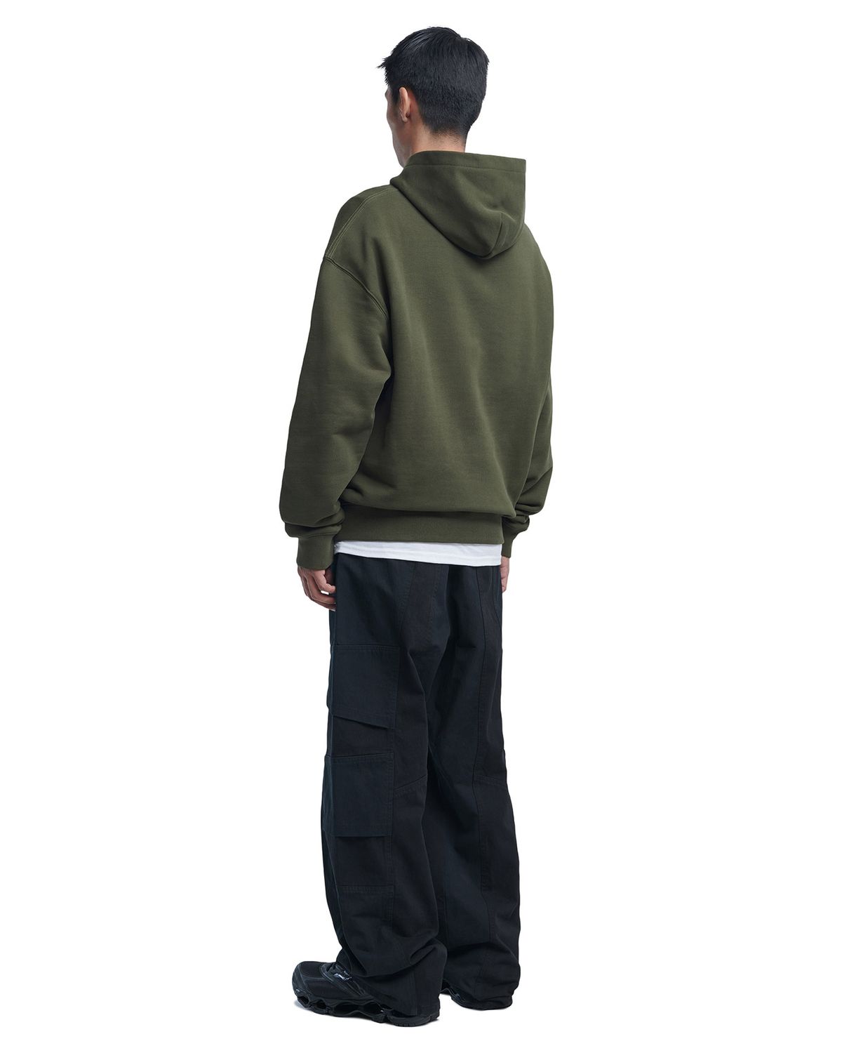 노매뉴얼(NOMANUAL) C.F HOODIE - KHAKI