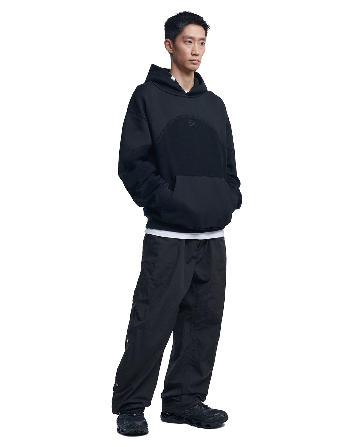 노매뉴얼(NOMANUAL) I.N.O HOODIE - BLACK