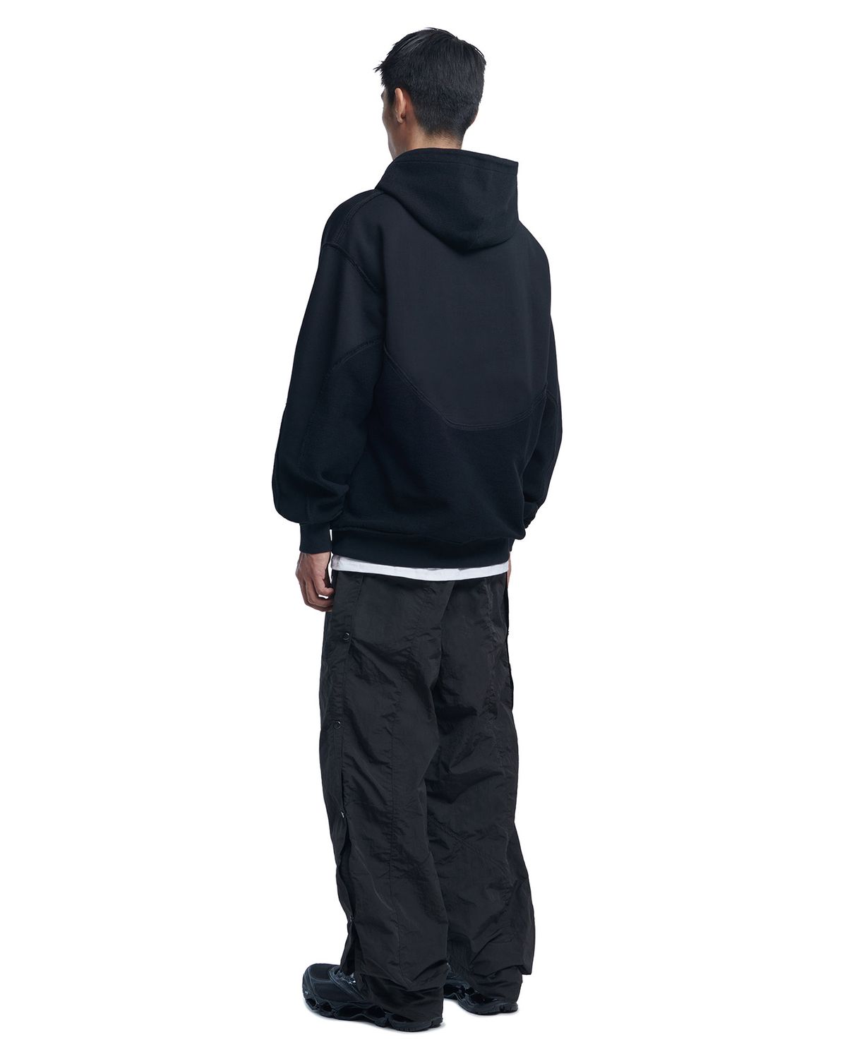 노매뉴얼(NOMANUAL) I.N.O HOODIE - BLACK