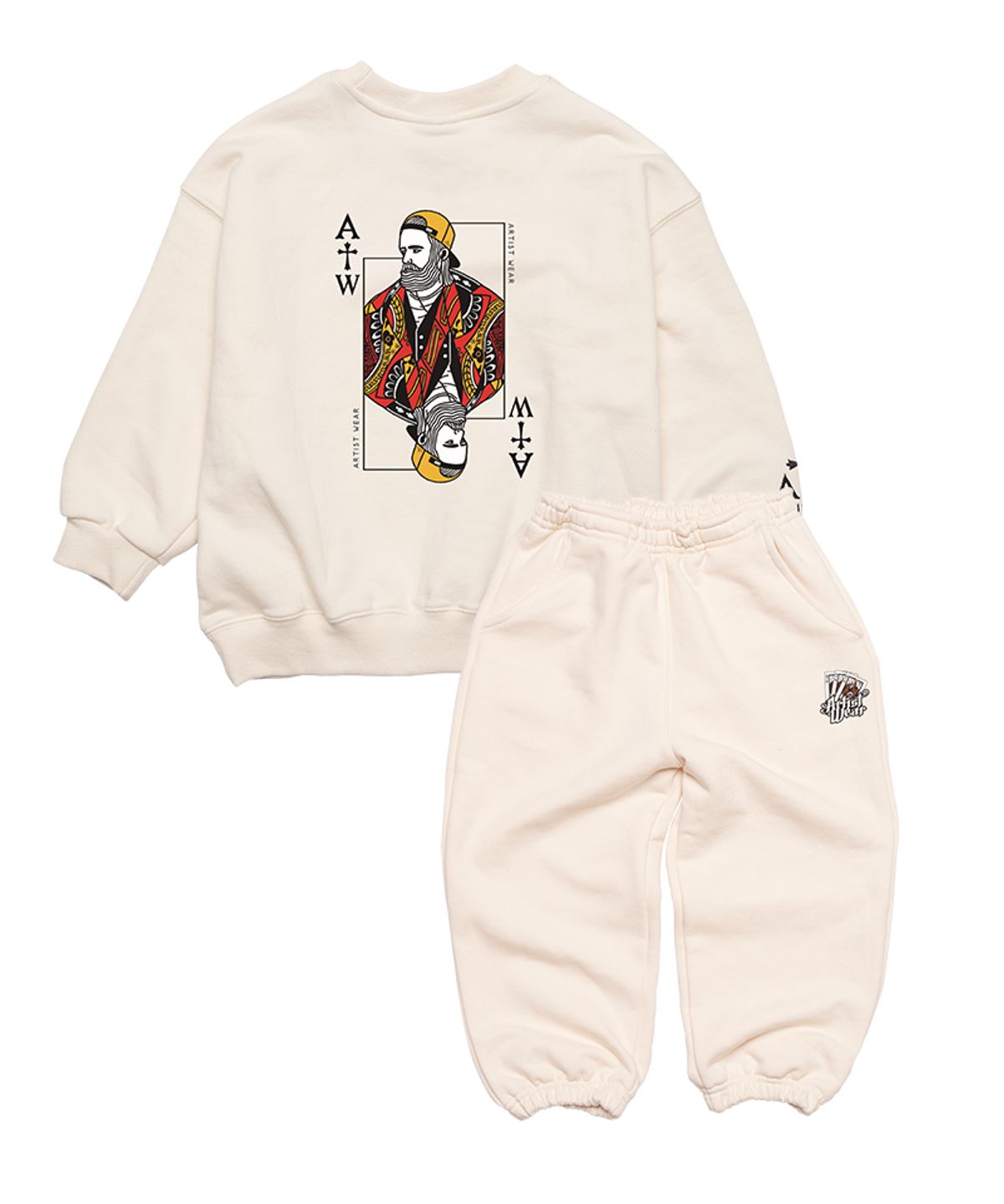 아티스트웨어 키즈(ARTISTWEARKIDS) [ATW] 키즈 킹 오브 스트릿 셋업_CR