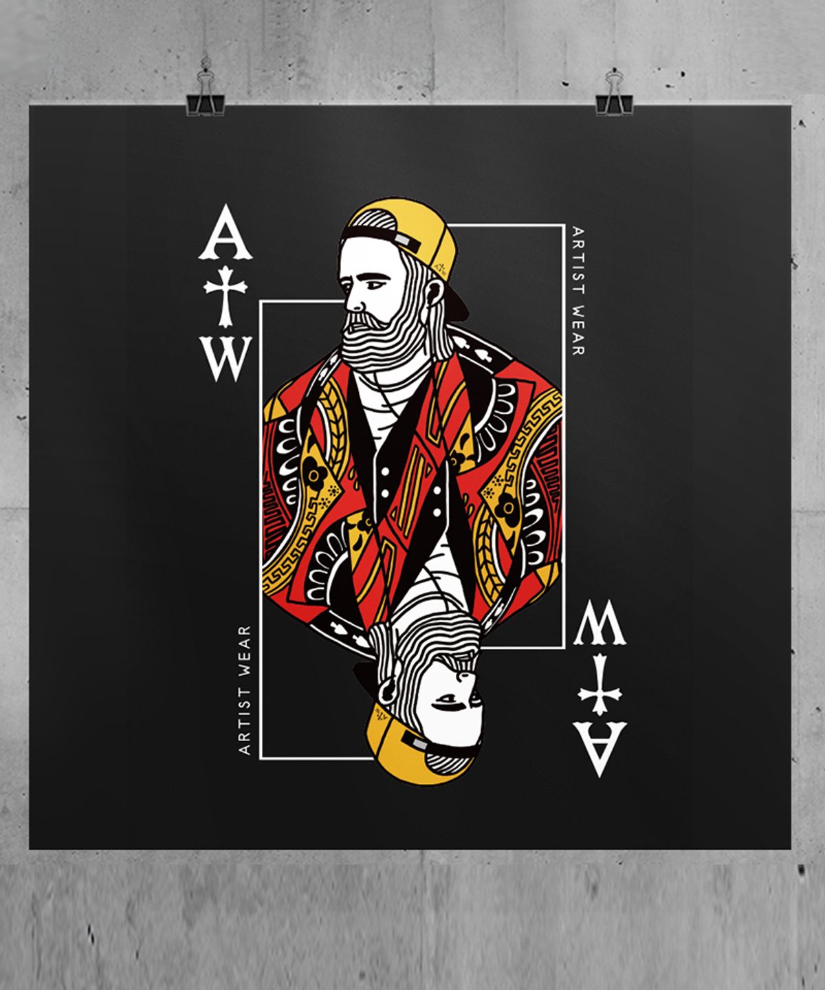 아티스트웨어 키즈(ARTISTWEARKIDS) [ATW] 키즈 킹 오브 스트릿 셋업_CR