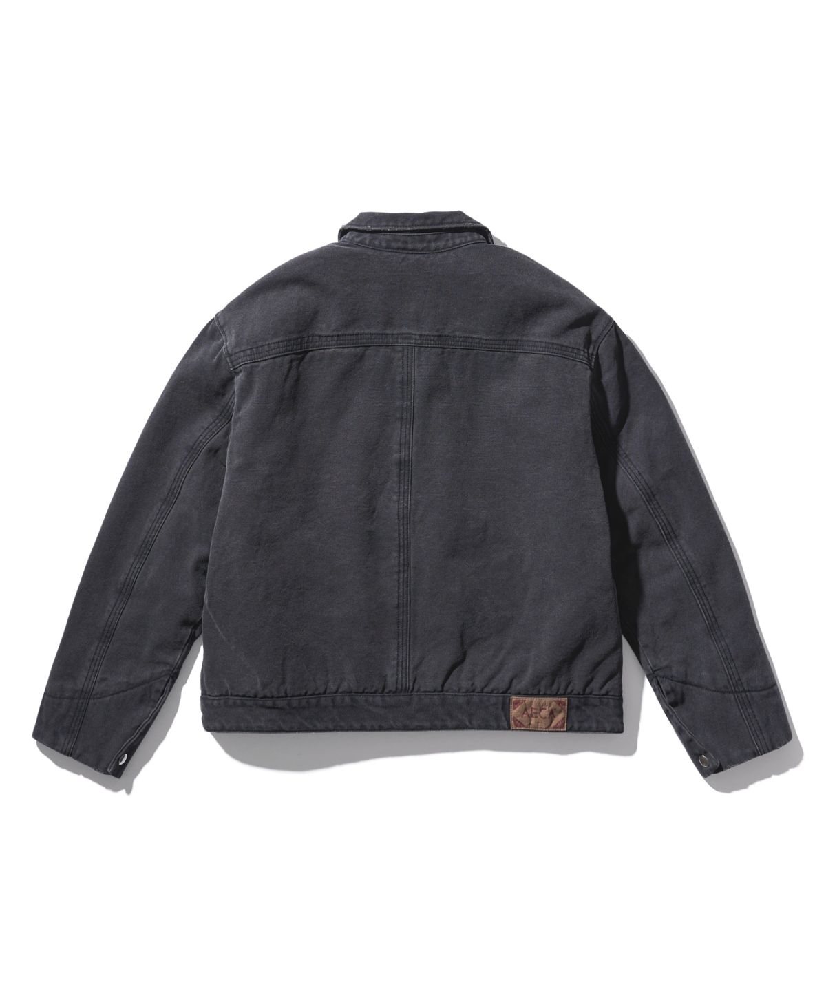 에이카화이트(AECA) AECA VINTAGE PIGMENT WORK JACKET-CHARCOAL