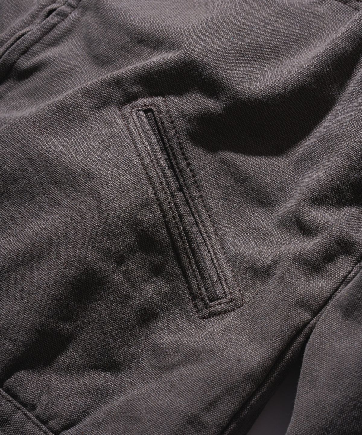 에이카화이트(AECA) AECA VINTAGE PIGMENT WORK JACKET-BROWN
