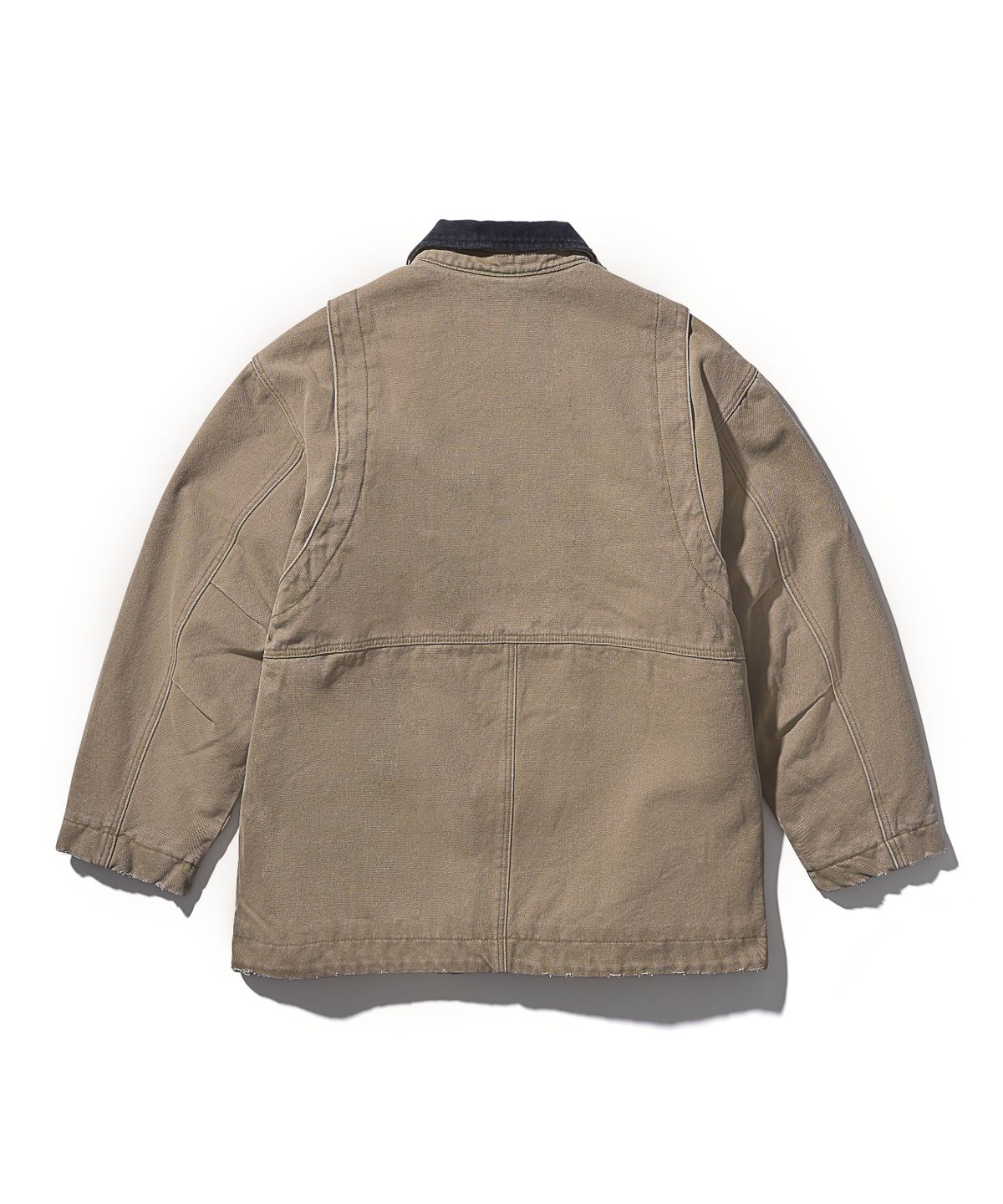 에이카화이트(AECA) AECA VINTAGE PIGMENT FIELD PARKA-BEIGE