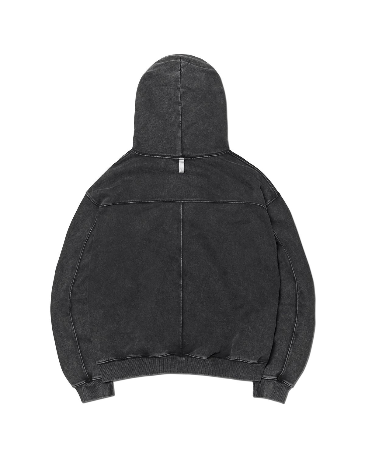노매뉴얼(NOMANUAL) M.L HOODED ZIP-UP - ASH BROWN