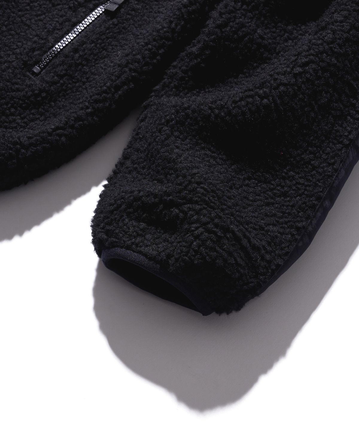 에이카화이트(AECA) AECA STANDARD SHERPA JACKET-BLACK