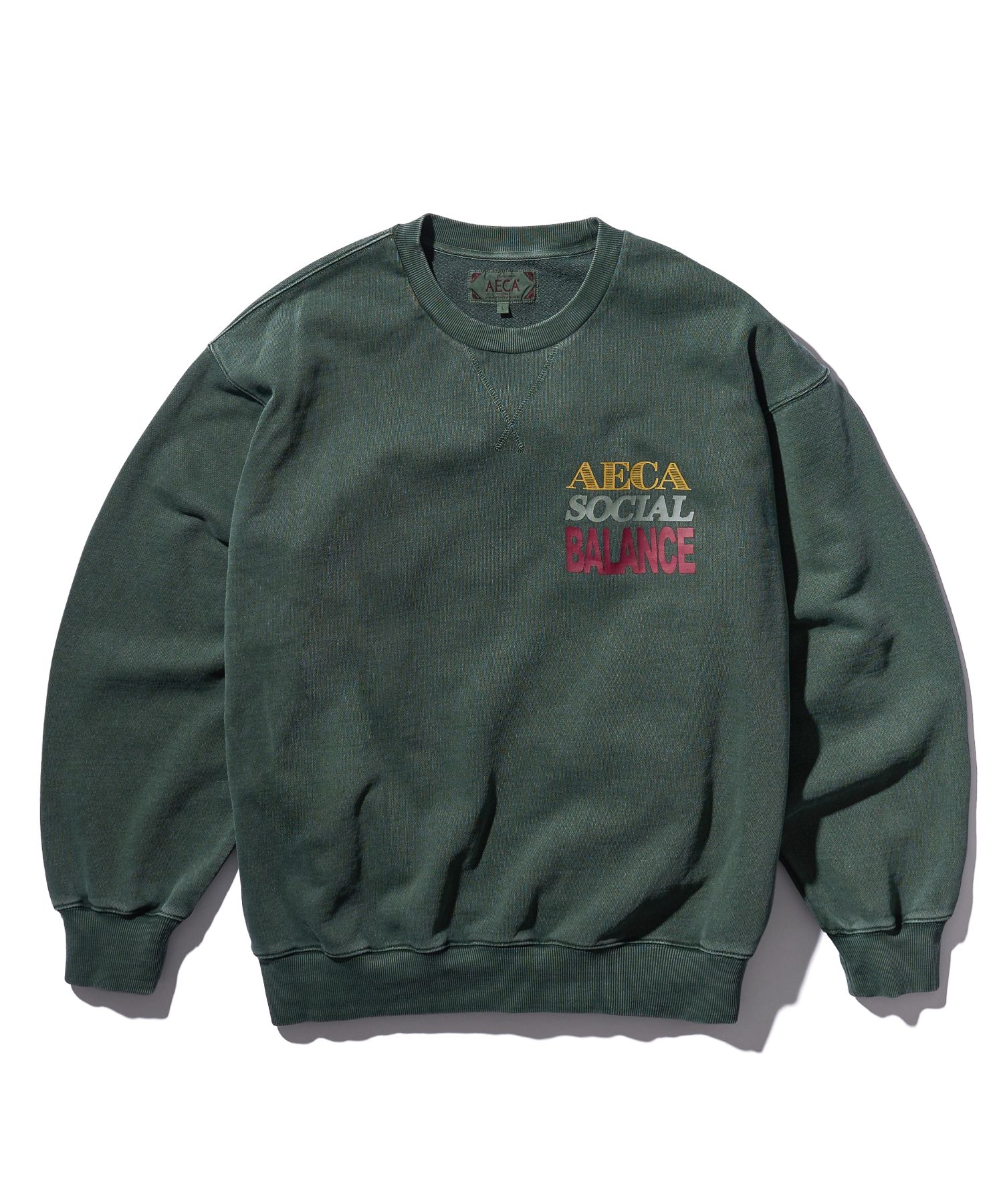 ◆AECA WHITE SOCIAL BALANCE SWEAT SHIRTS◆ MUSINSA | AECA WHITE AECA SOCIAL BALANCE SWEAT SHIRTS-WASHED