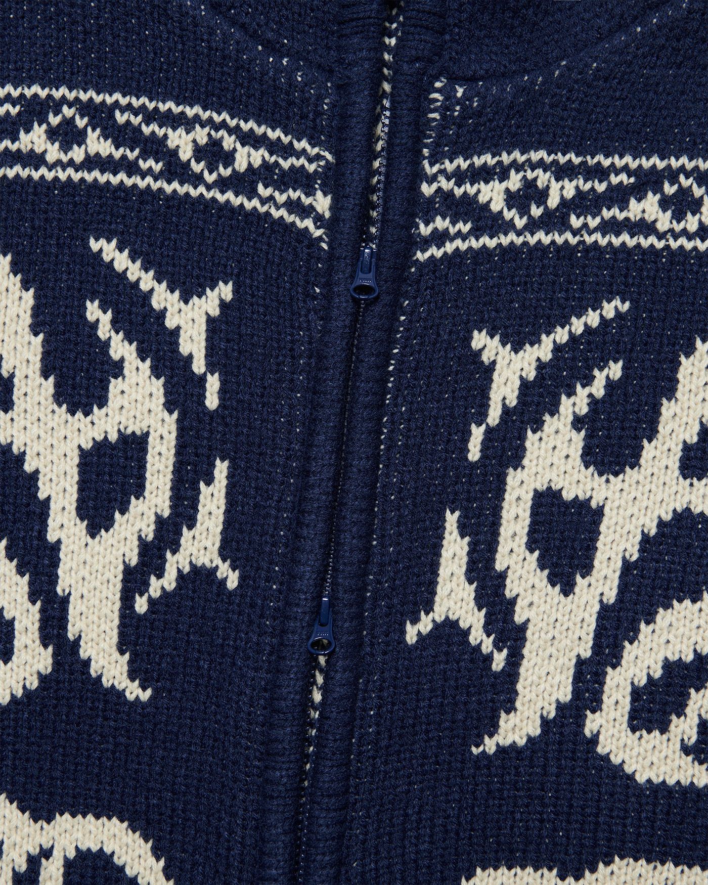 韓国発!【NOMANUAL】 COWICHAN HOODED ZIP-UP MUSINSA | NOMANUAL COWICHAN HOODED ZIP-UP - NAVY