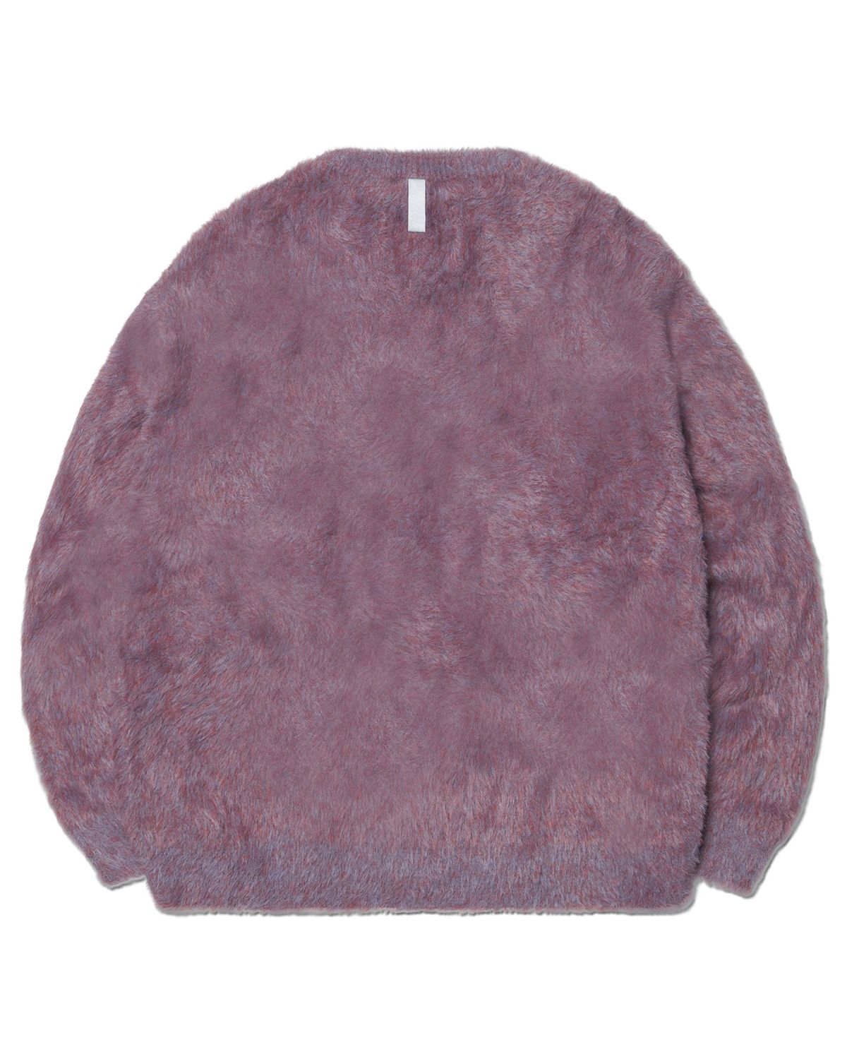 노매뉴얼(NOMANUAL) CROPPED HAIRY KNIT - ROSE