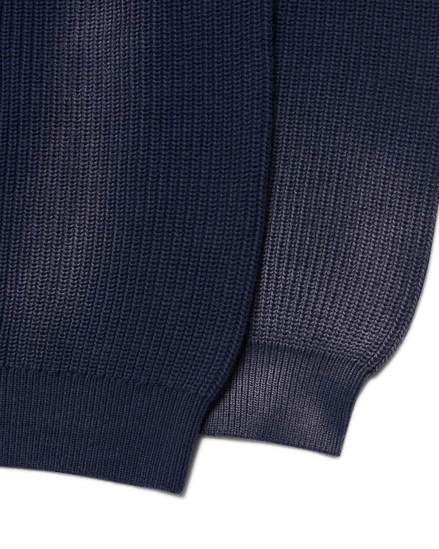 MUSINSA | NOMANUAL SPRAY DYEING KNIT - NAVY