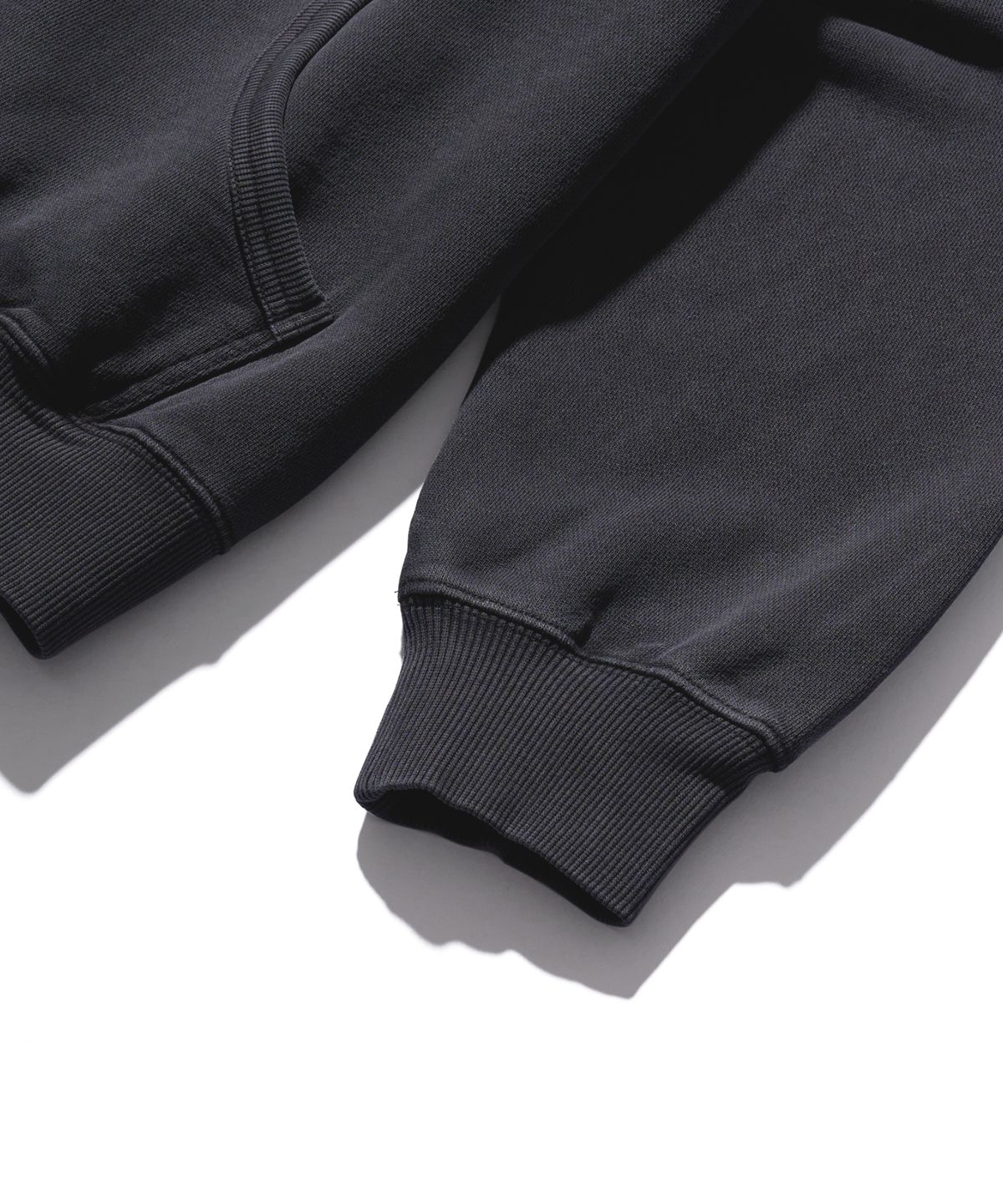 에이카화이트(AECA) CLOVER HOLIDAY HOODIE SWEAT-WASHED CHARCOAL