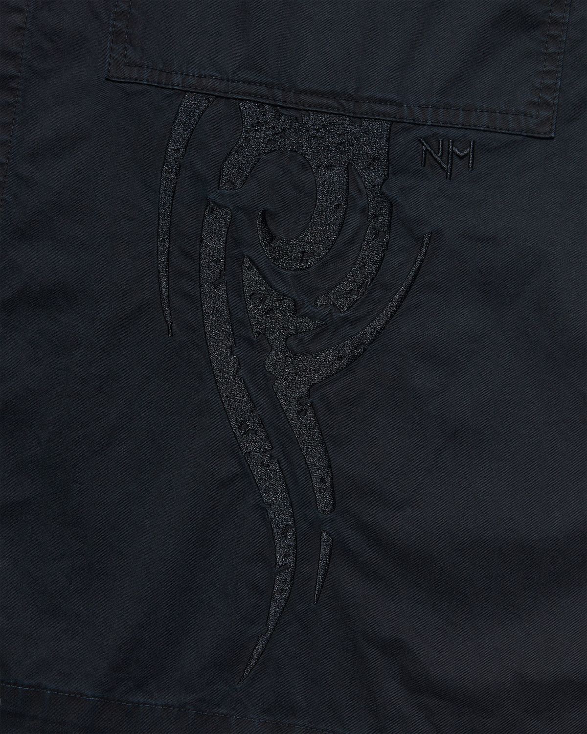 노매뉴얼(NOMANUAL) HOODED G.P FIELD JACKET - CHARCOAL