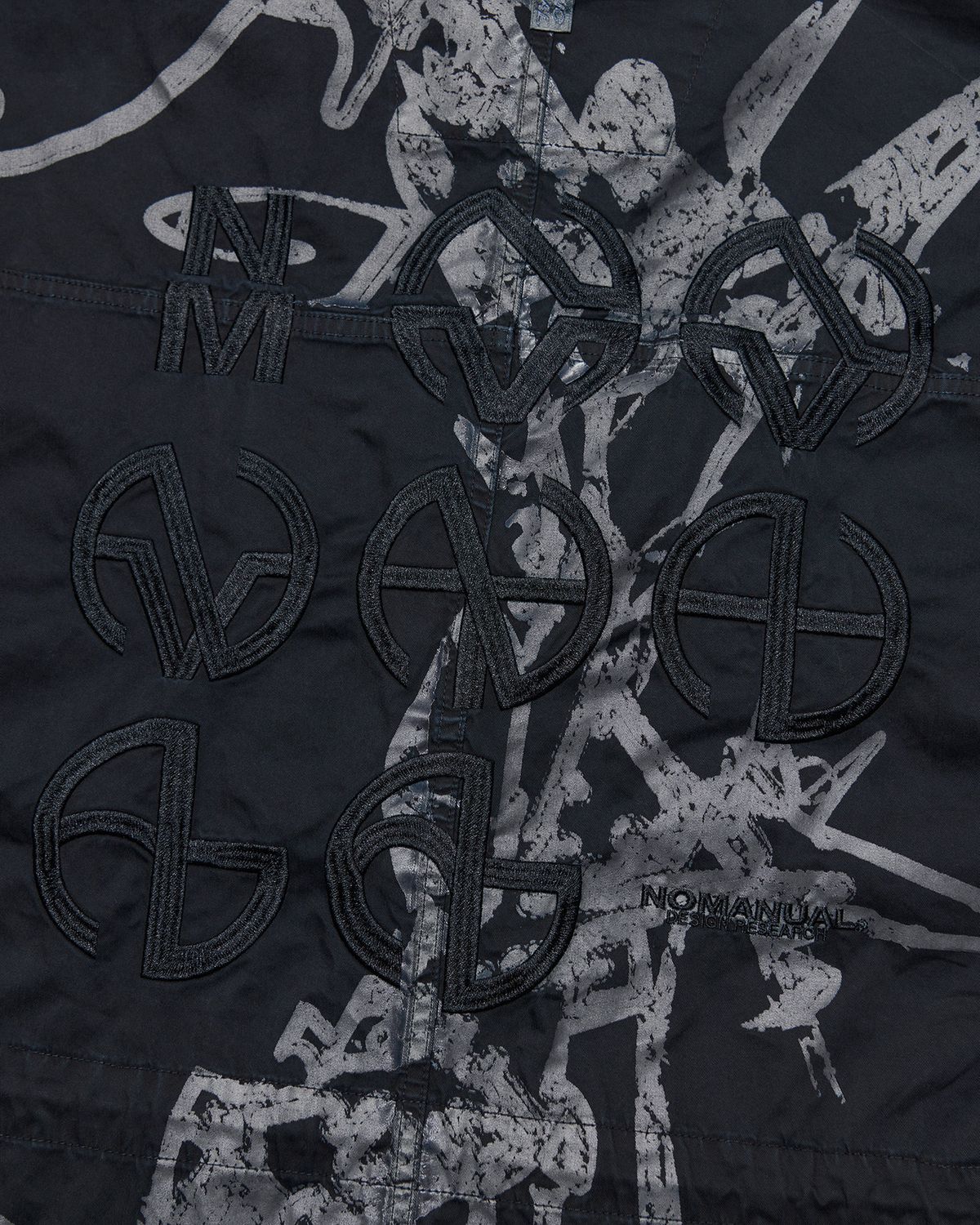 노매뉴얼(NOMANUAL) HOODED G.P FIELD JACKET - CHARCOAL