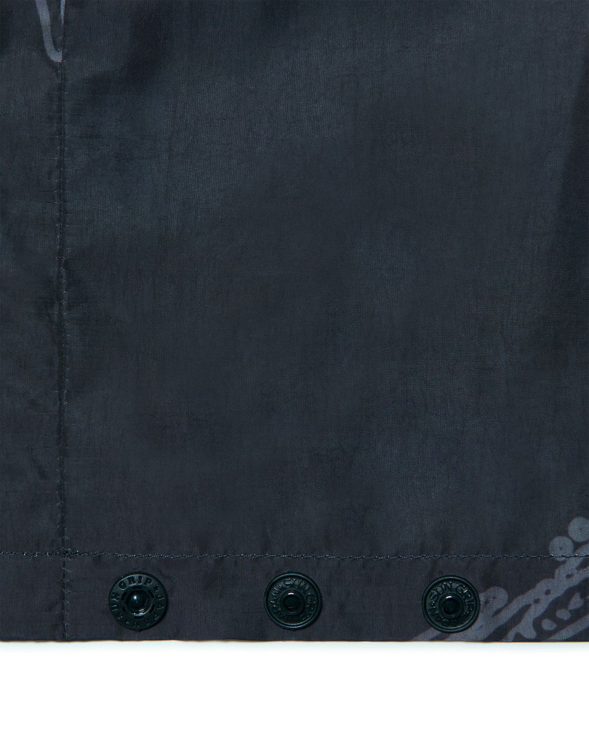 노매뉴얼(NOMANUAL) W.F GRAPHIC SHIRT JACKET - BLACK