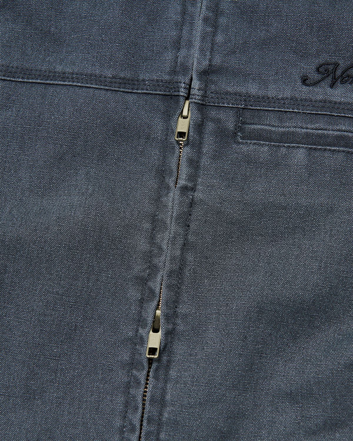 노매뉴얼(NOMANUAL) WASHED WORK JACKET - WASHED CHARCOAL