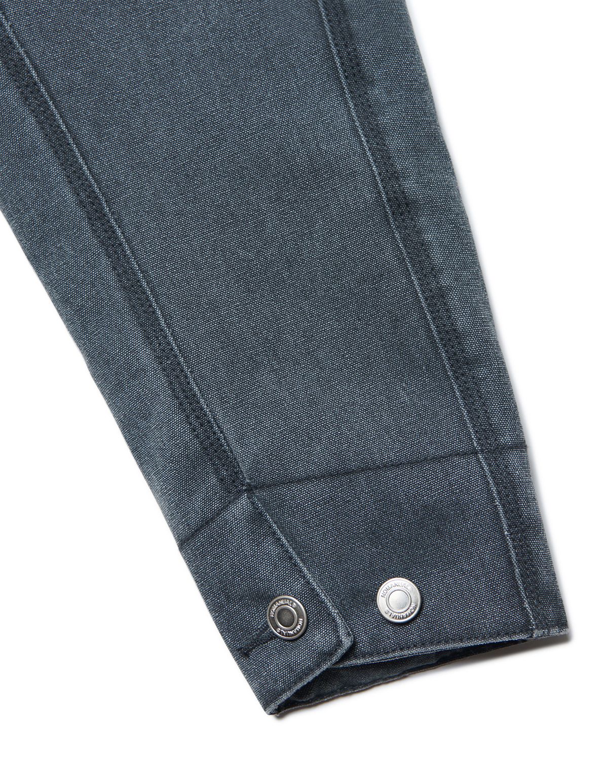 노매뉴얼(NOMANUAL) WASHED WORK JACKET - WASHED CHARCOAL