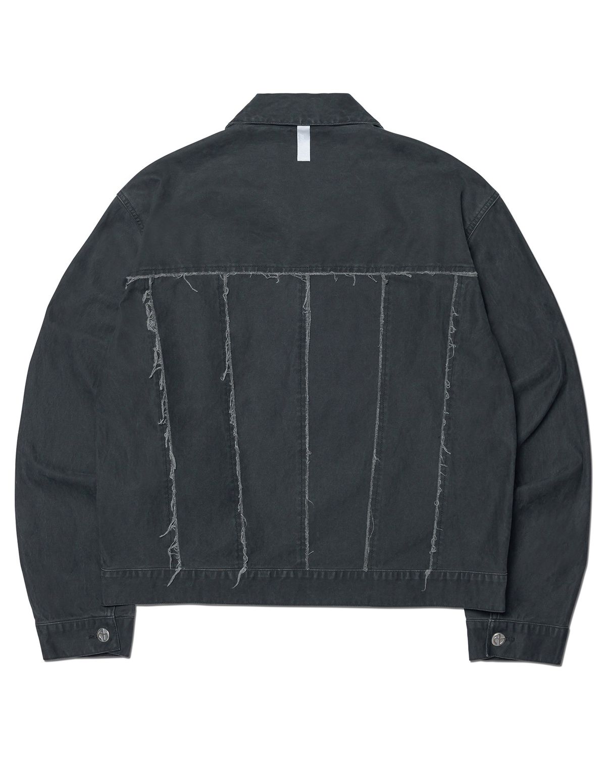 노매뉴얼(NOMANUAL) R.E TRUCKER JACKET - WASHED CHARCOAL