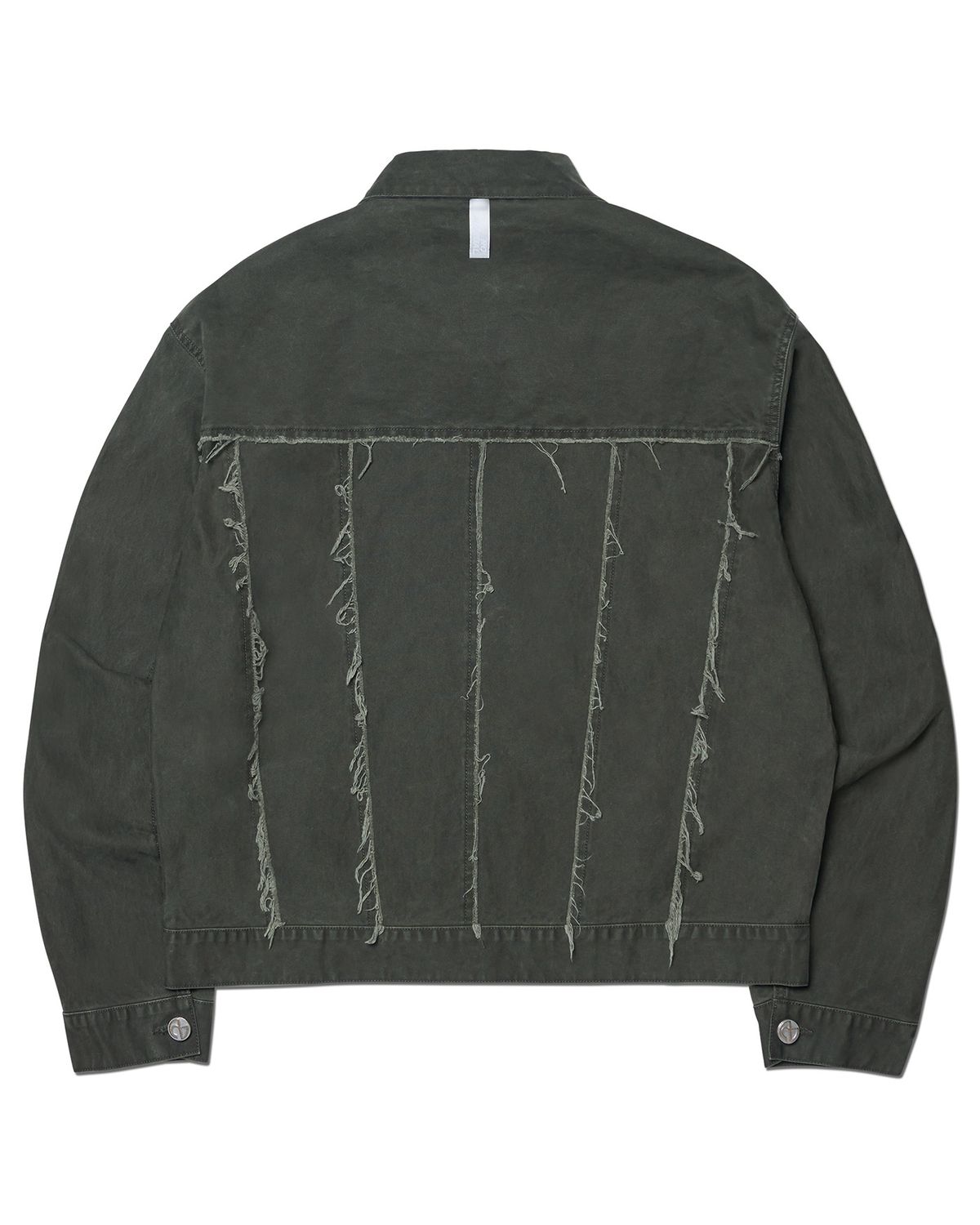 노매뉴얼(NOMANUAL) R.E TRUCKER JACKET - WASHED KHAKI