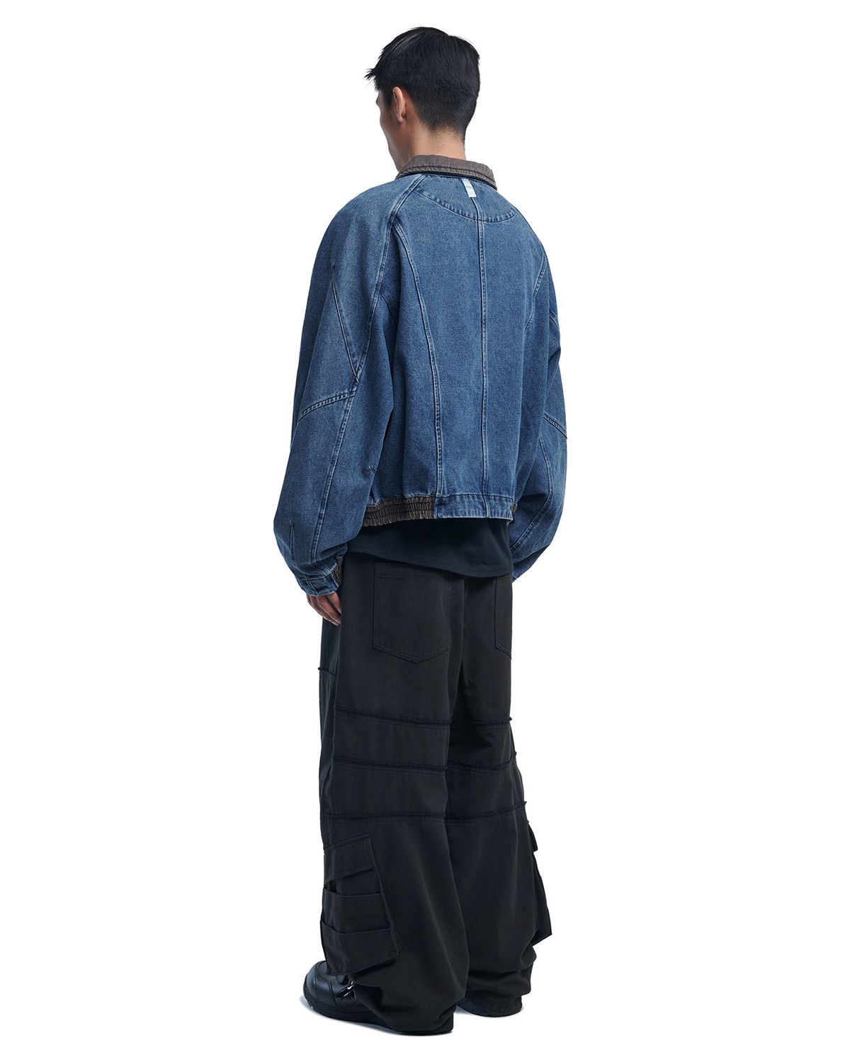 노매뉴얼(NOMANUAL) D.W DENIM JACKET - WASHED BLUE