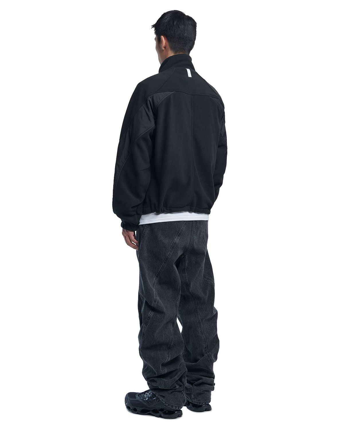 노매뉴얼(NOMANUAL) T.S FLEECE JACKET - BLACK
