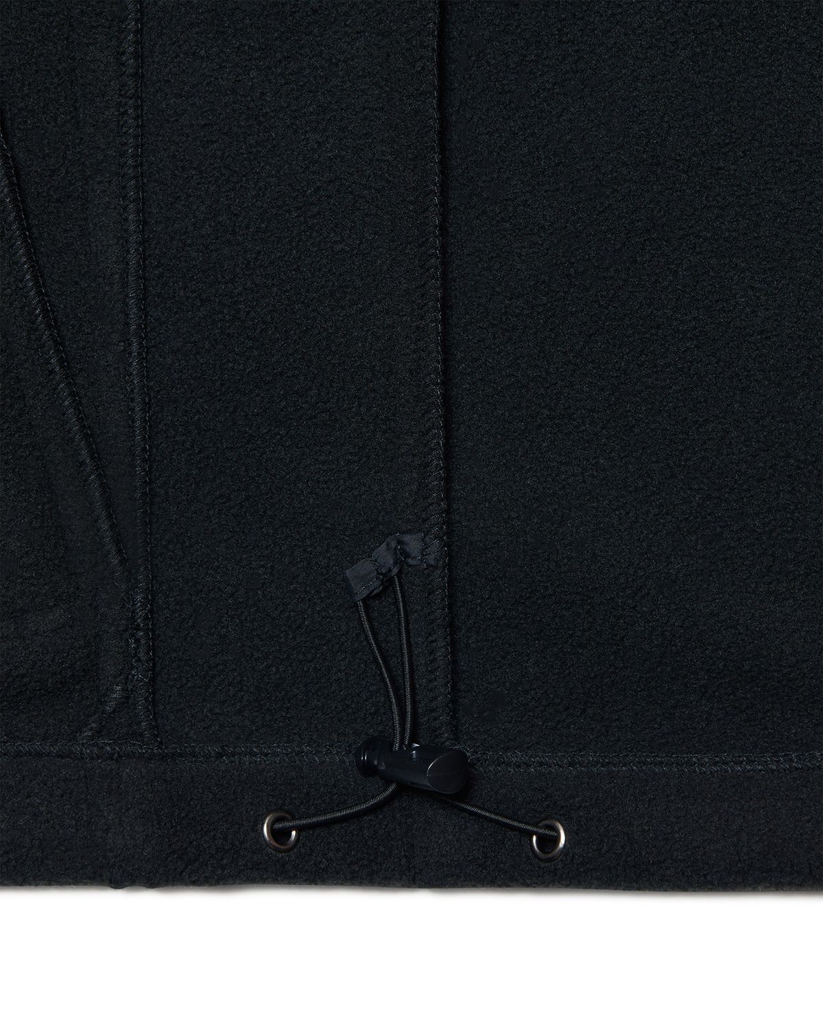노매뉴얼(NOMANUAL) T.S FLEECE JACKET - BLACK